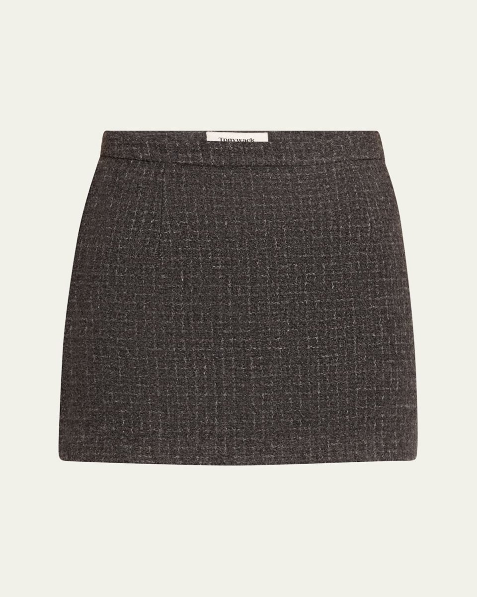 Tweed Mini Skirt